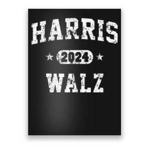 Harris Waltz 2024 For President Kamala Harris Tim Waltz 2024 Poster