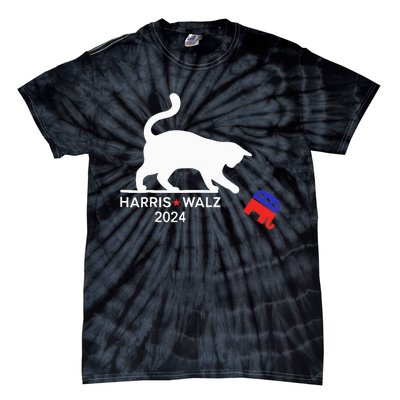 Harris Waltz 2024 Vp President Election Tie-Dye T-Shirt