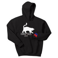 Harris Waltz 2024 Vp President Election Kids Hoodie