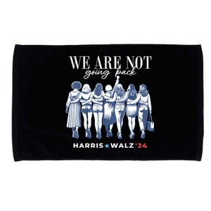 Harris Waltz 2024 Tim Waltz 24 We Re Not Going Back Microfiber Hand Towel