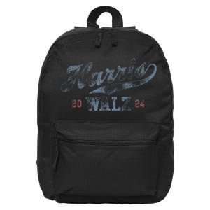 Harris Waltz 2024 Baseball Script Women Harris Waltz 2024 Gift 16 in Basic Backpack