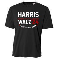 Harris Walz 2024 Save Democracy Cooling Performance Crew T-Shirt