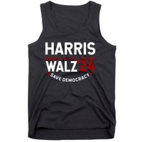 Harris Walz 2024 Save Democracy Tank Top