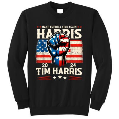 Harris Walz 2024 Make America Kind Again Harris Waltz Quote Sweatshirt