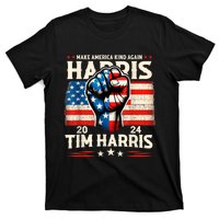 Harris Walz 2024 Make America Kind Again Harris Waltz Quote T-Shirt