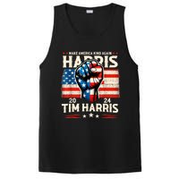 Harris Walz 2024 Make America Kind Again Harris Waltz Quote PosiCharge Competitor Tank