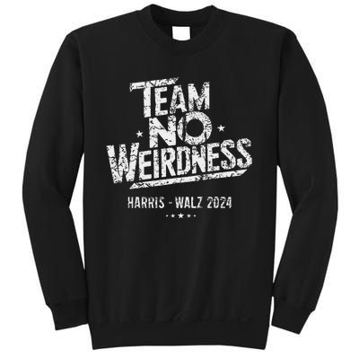 Harris Walz 2024 Team No Weirdness Funny Kamala Tim Waltz Sweatshirt