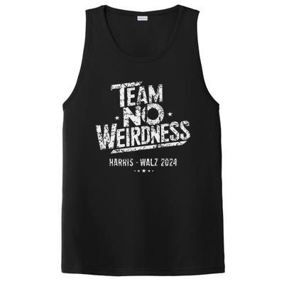 Harris Walz 2024 Team No Weirdness Funny Kamala Tim Waltz PosiCharge Competitor Tank