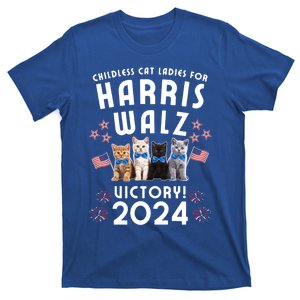 Harris Walz 2024 Victory Cat Ladies Memorabilia Cute Gift T-Shirt