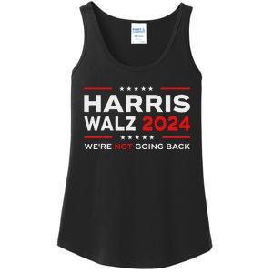 Harris Waltz 2024 Harris Tim Waltz 24 We Are Not Going Back Ladies Essential Tank