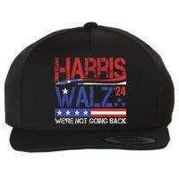 Harris Waltz 2024 Election Were Not Going Back Vintage Wool Snapback Cap