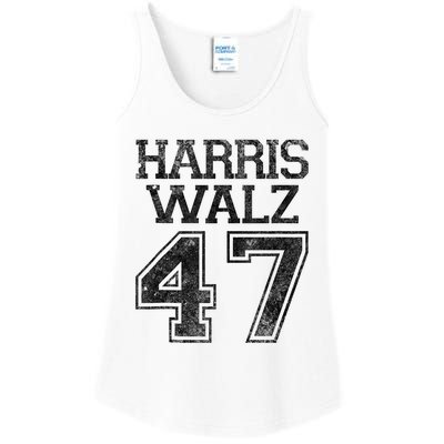 Harris Walz 2024 Campaign For President Vintage Harris Waltz Ladies Essential Tank