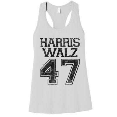 Harris Walz 2024 Campaign For President Vintage Harris Waltz Women's Racerback Tank