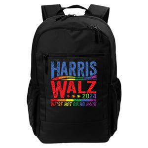 Harris Walz 2024 Were Not Going Back Lgbt Vote Daily Commute Backpack