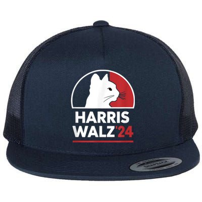 Harris Waltz 2024 Flat Bill Trucker Hat