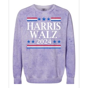 Harris Walz 2024 Usa Election Political Colorblast Crewneck Sweatshirt