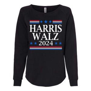 Harris Walz 2024 Usa Election Political Womens California Wash Sweatshirt