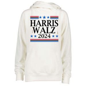 Harris Walz 2024 Usa Election Political Womens Funnel Neck Pullover Hood