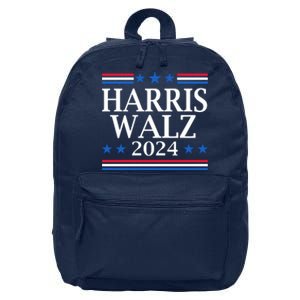 Harris Walz 2024 Usa Election Political 16 in Basic Backpack