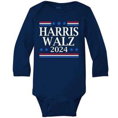 Harris Walz 2024 Usa Election Political Baby Long Sleeve Bodysuit