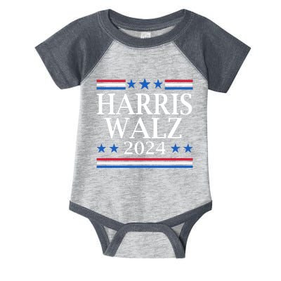 Harris Walz 2024 Usa Election Political Infant Baby Jersey Bodysuit