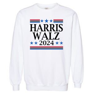 Harris Walz 2024 Usa Election Political Garment-Dyed Sweatshirt