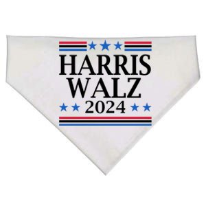 Harris Walz 2024 Usa Election Political USA-Made Doggie Bandana