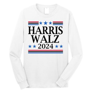 Harris Walz 2024 Usa Election Political Long Sleeve Shirt