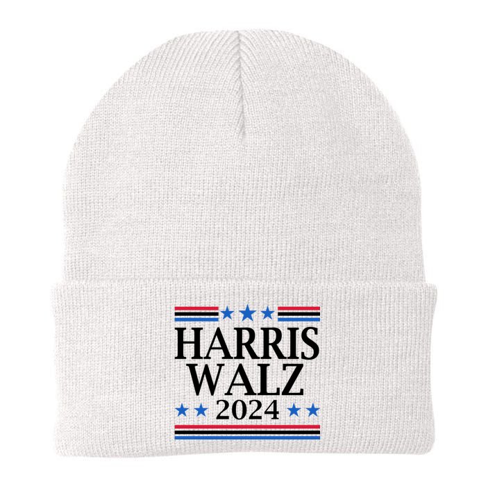 Harris Walz 2024 Usa Election Political Knit Cap Winter Beanie