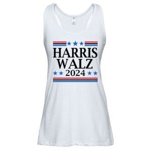 Harris Walz 2024 Usa Election Political Ladies Essential Flowy Tank