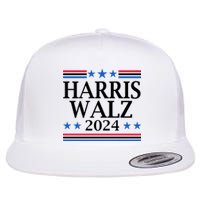 Harris Walz 2024 Usa Election Political Flat Bill Trucker Hat