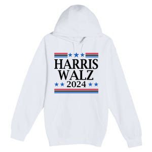 Harris Walz 2024 Usa Election Political Premium Pullover Hoodie