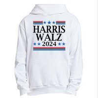 Harris Walz 2024 Usa Election Political Urban Pullover Hoodie