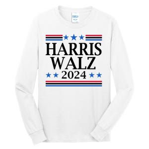 Harris Walz 2024 Usa Election Political Tall Long Sleeve T-Shirt