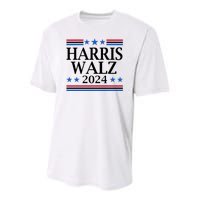 Harris Walz 2024 Usa Election Political Youth Performance Sprint T-Shirt