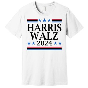 Harris Walz 2024 Usa Election Political Premium T-Shirt