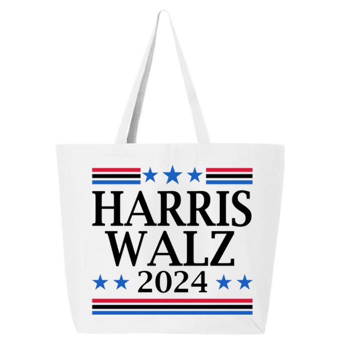 Harris Walz 2024 Usa Election Political 25L Jumbo Tote