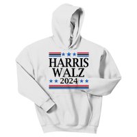 Harris Walz 2024 Usa Election Political Kids Hoodie