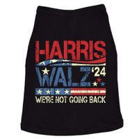 Harris Walz 2024 We Are Not Going Back Doggie Tank