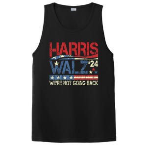 Harris Walz 2024 We Are Not Going Back PosiCharge Competitor Tank