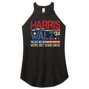 Harris Walz 2024 We Are Not Going Back Women's Perfect Tri Rocker Tank