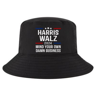 Harris Walz 2024 Mind Your Own Damn Business Cool Comfort Performance Bucket Hat