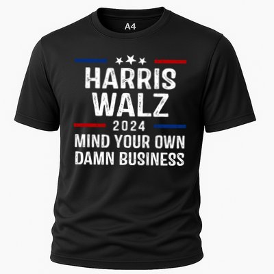 Harris Walz 2024 Mind Your Own Damn Business Performance Shirt