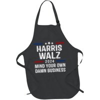 Harris Walz 2024 Mind Your Own Damn Business Apron