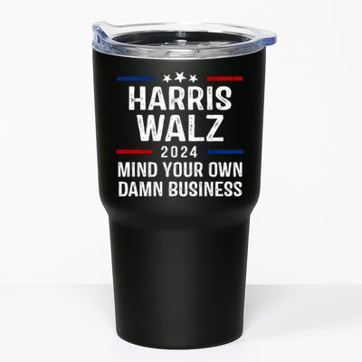 Harris Walz 2024 Mind Your Own Damn Business Tumbler