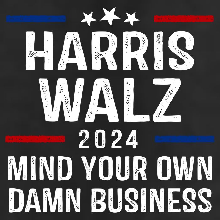 Harris Walz 2024 Mind Your Own Damn Business 25L Jumbo Tote