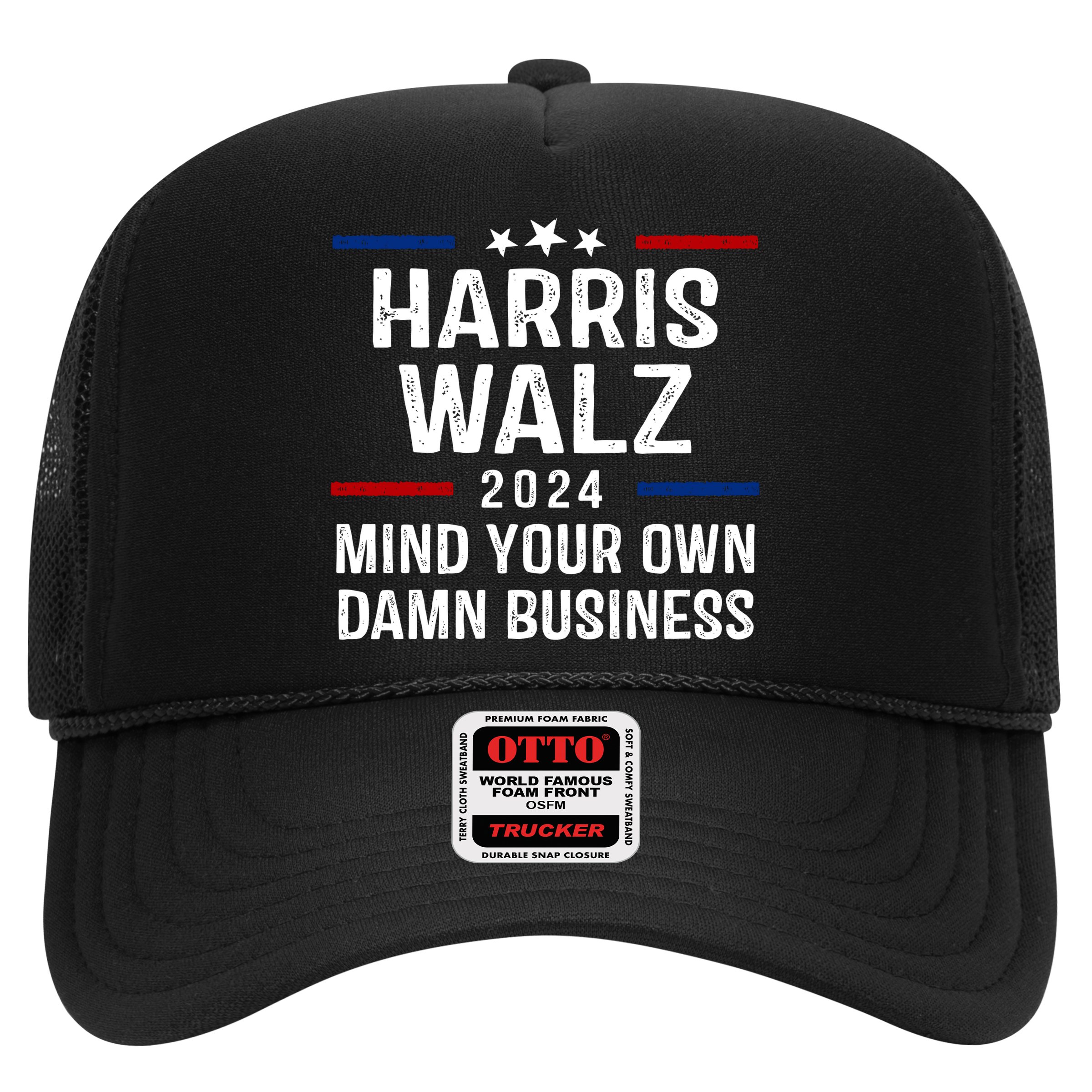 Harris Walz 2024 Mind Your Own Damn Business Hat