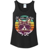 Harris Waltz 2024 Support Cat Lady (Vintage) Ladies Essential Tank