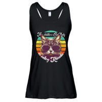 Harris Waltz 2024 Support Cat Lady (Vintage) Ladies Essential Flowy Tank