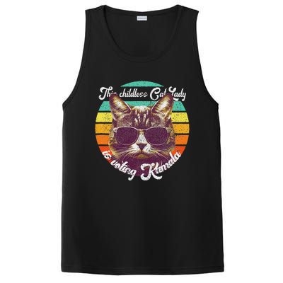 Harris Waltz 2024 Support Cat Lady (Vintage) PosiCharge Competitor Tank